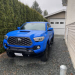 Toyota Tacoma with modifications