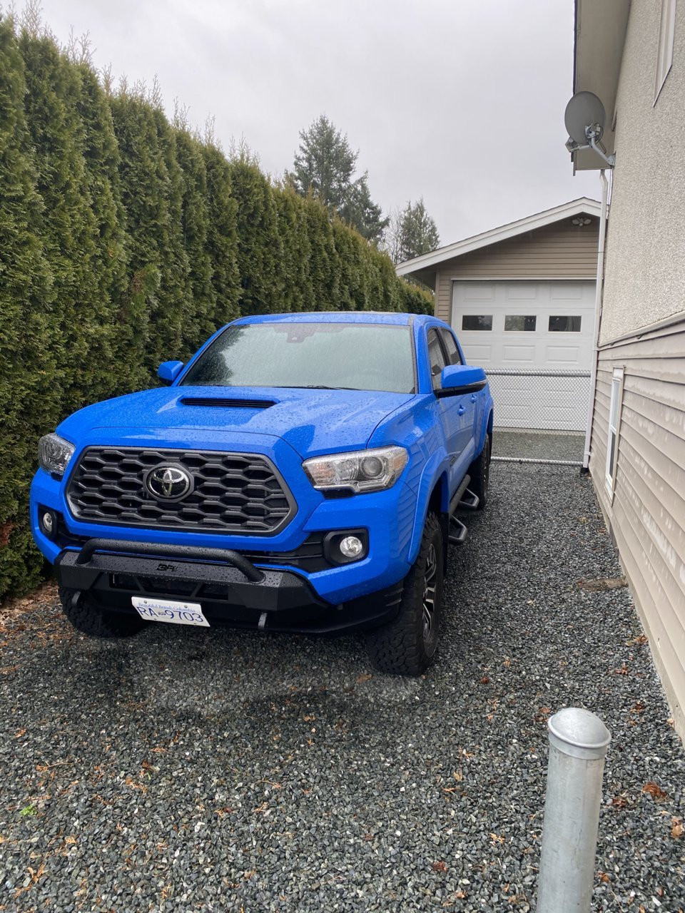 Toyota Tacoma with modifications