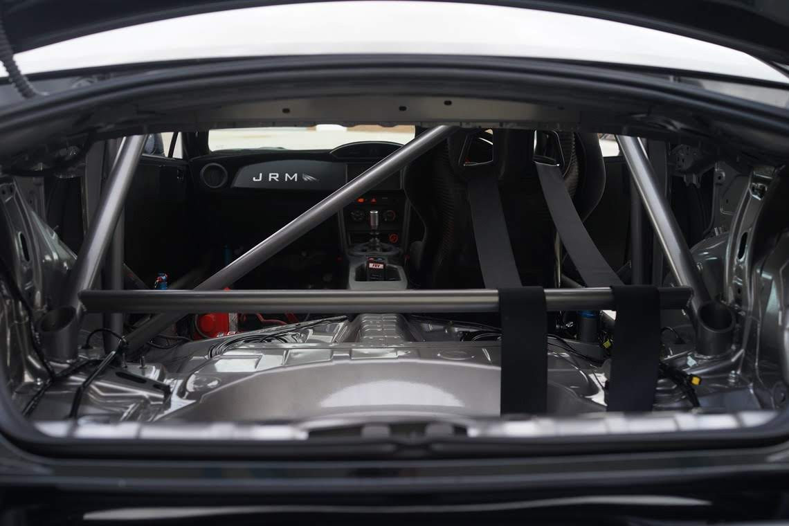 Toyota GT86 Interior with Roll Cage and Race Prep