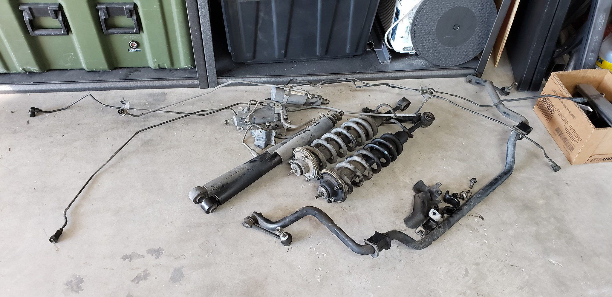 Removed XREAS Suspension System