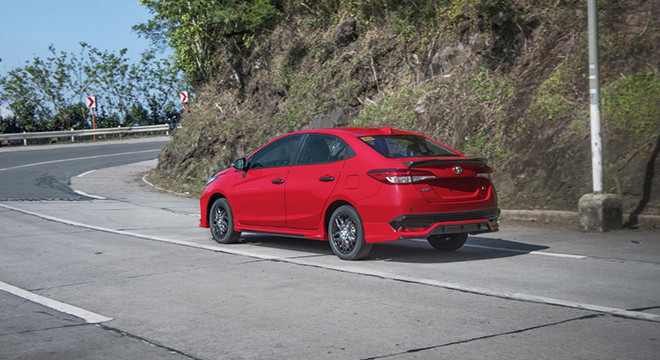 2021 Toyota Vios exterior quarter rear Philippines