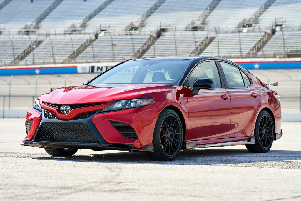 2020 Toyota Camry TRD Red