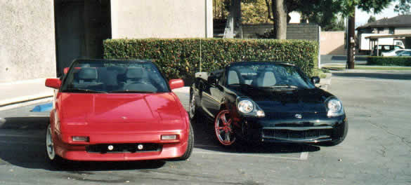 1986 Toyota MR2 Convertible Conversion in Progress at Modern Motors