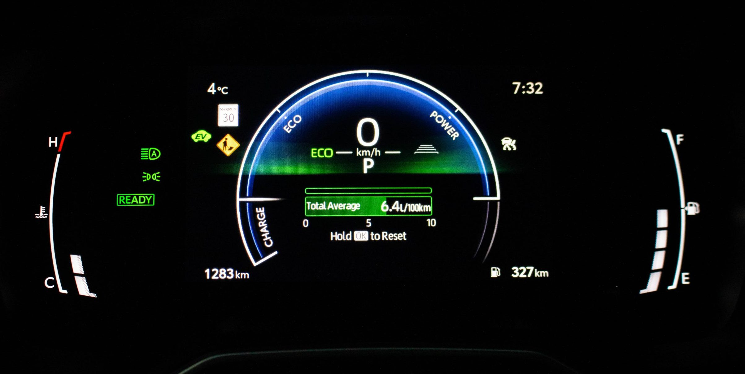 Fuel economy was affected by winter tires, winter conditions, and an, um, enthusiastic driver