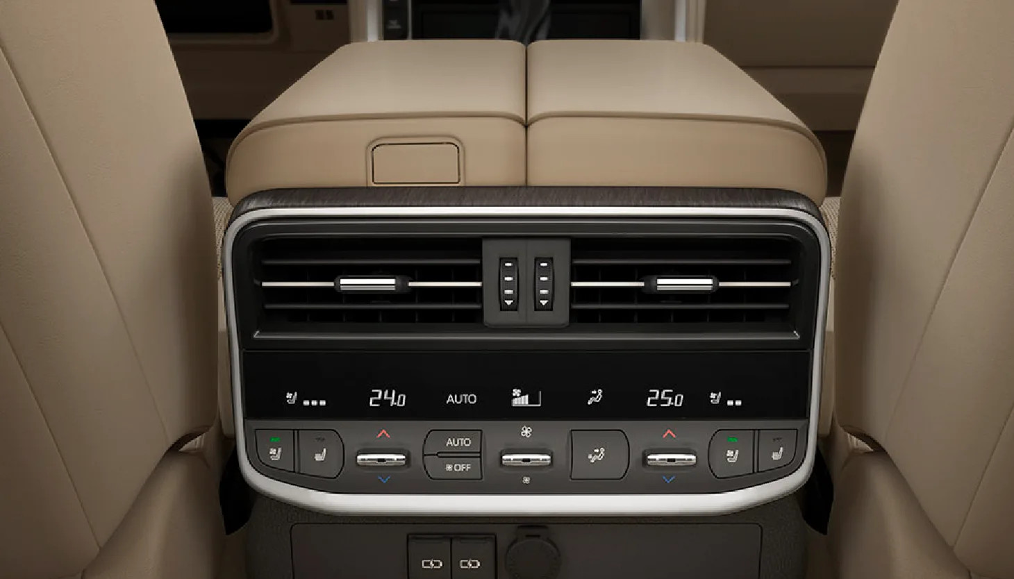 Toyota LC 300 Four-Zone Climate Control