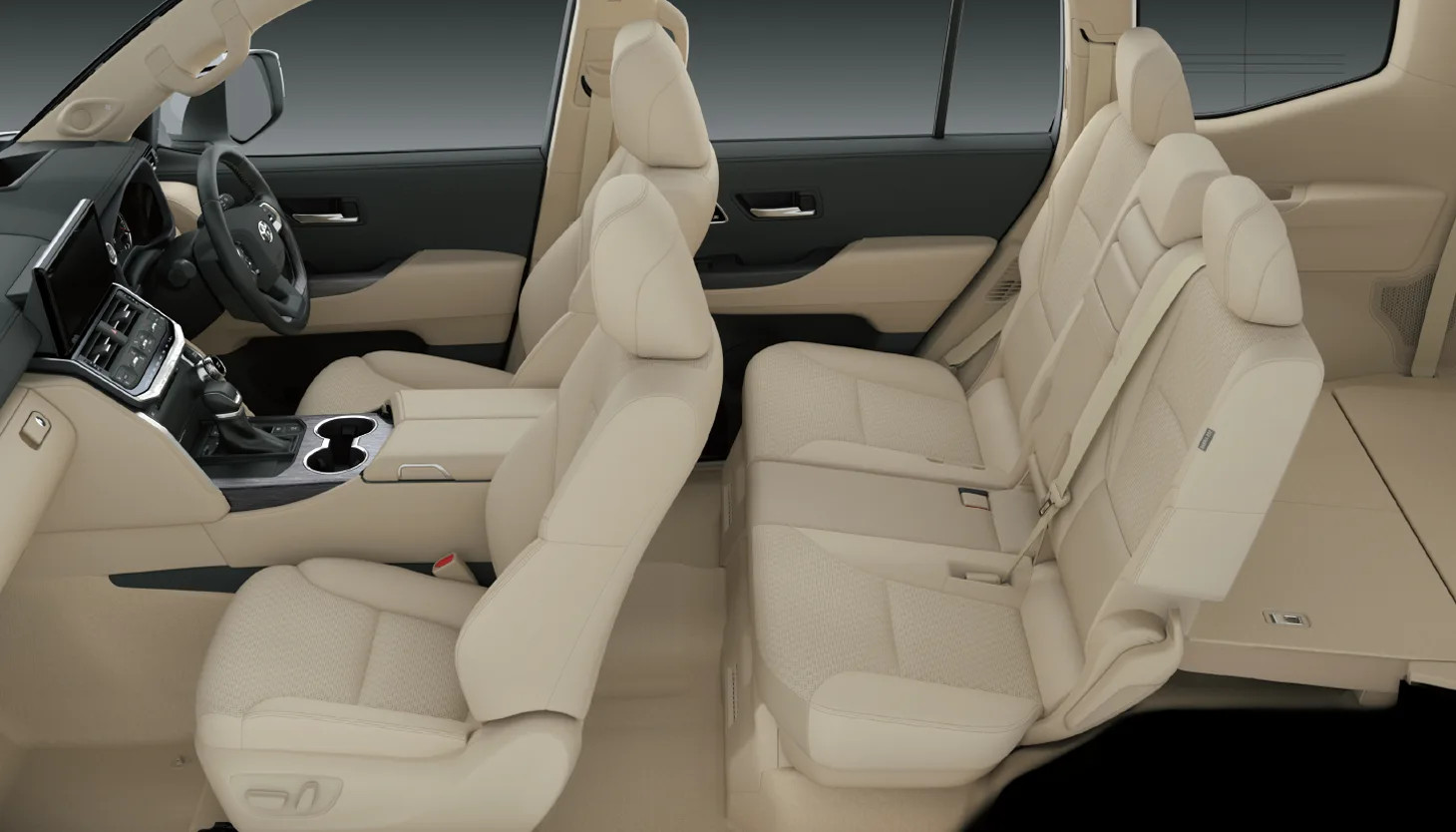 Toyota LC 300 Beige Leather Interior