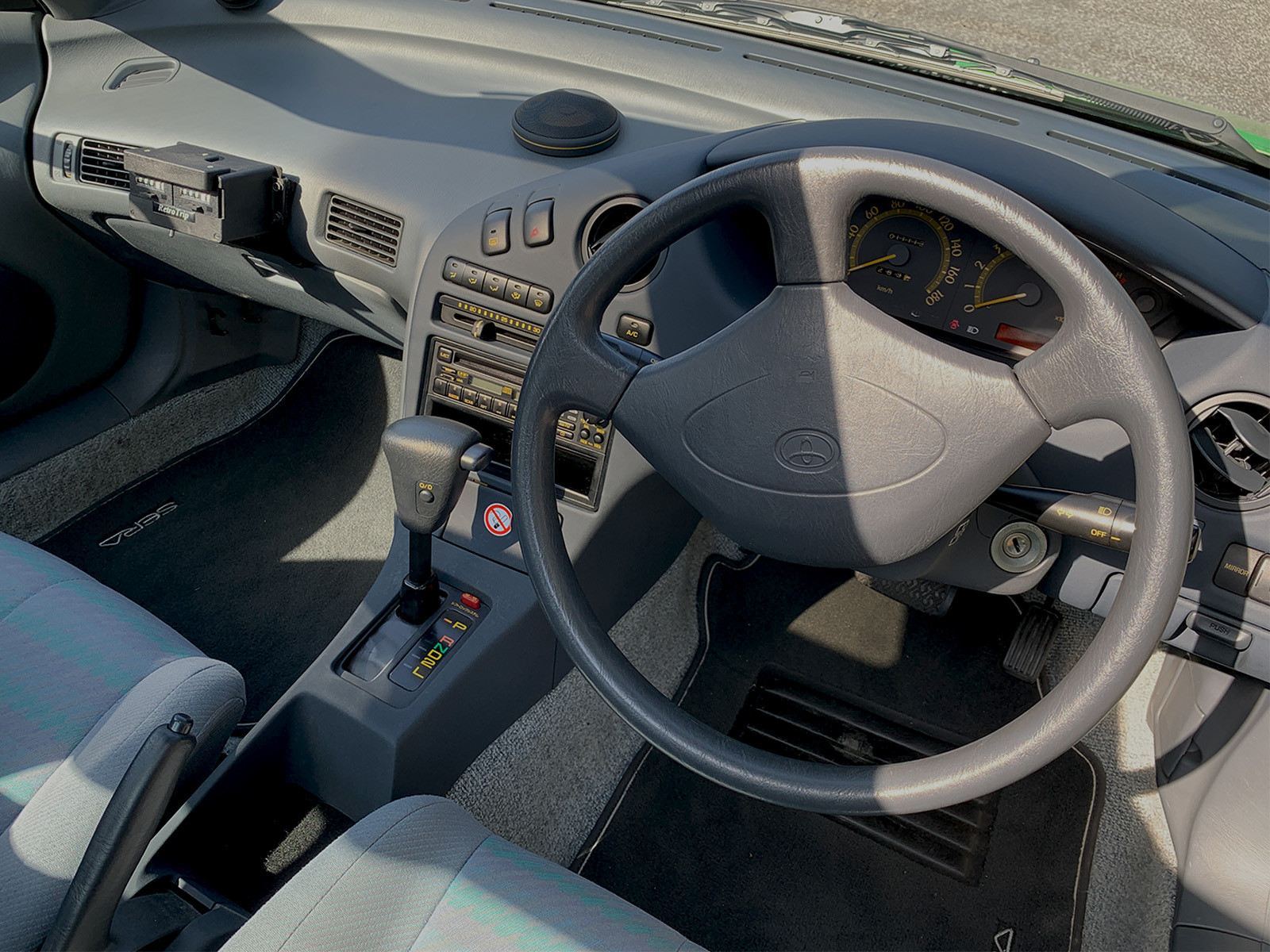 Toyota Sera Interior and Dashboard