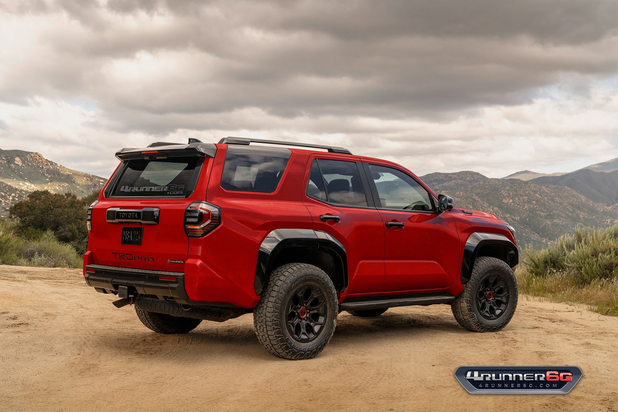 Toyota 4Runner TRD Pro Rendered in Underground Gray Color Option