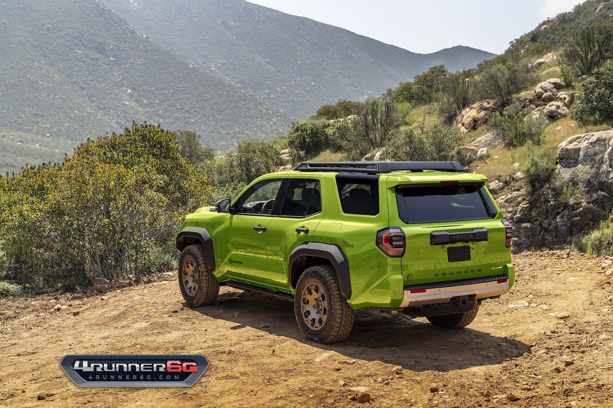 Toyota 4Runner Platinum Rendered in Dark Blue Mica Color Option