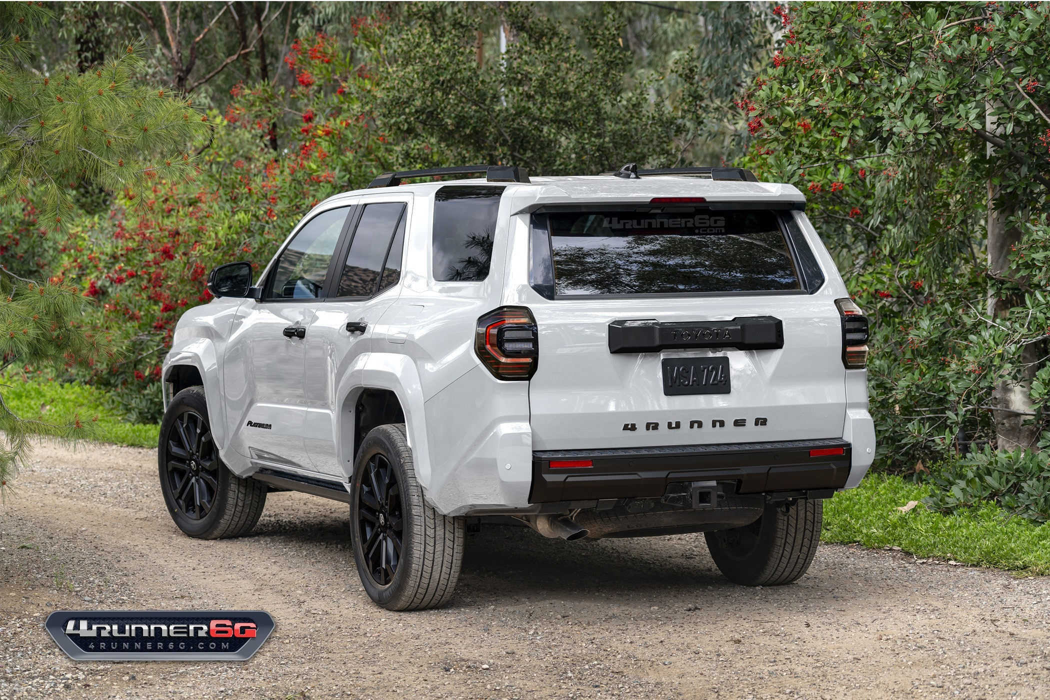 Toyota 4Runner TRD Pro Rendered in Ice Cap White Color Option