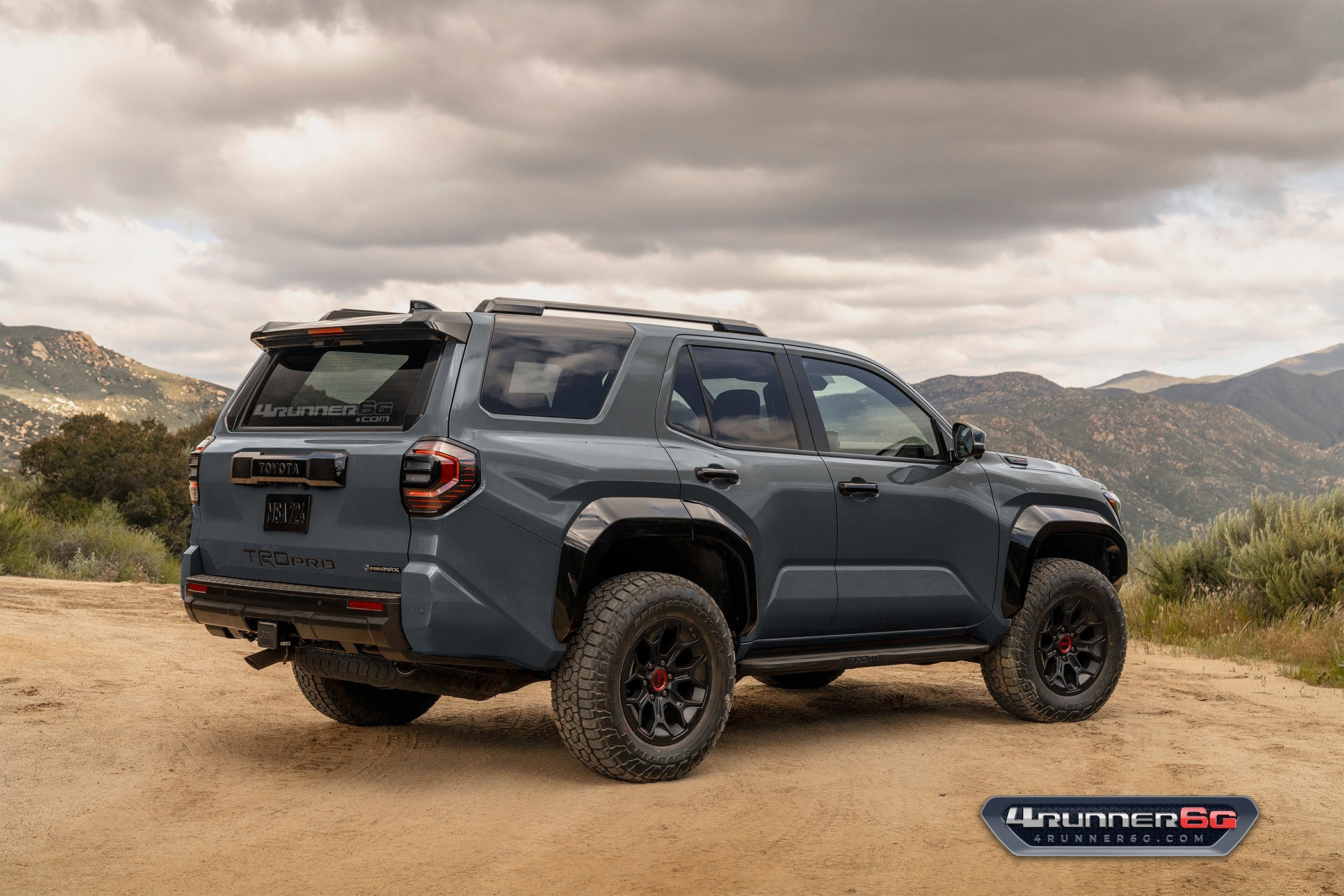 Toyota 4Runner Trailhunter Rendered in Solar Orange Color Option