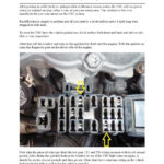 Page 1 of VSC calibration instructions for 2001-2002 Toyota 4Runner models, detailing steps involving the diagnostic port under the hood.