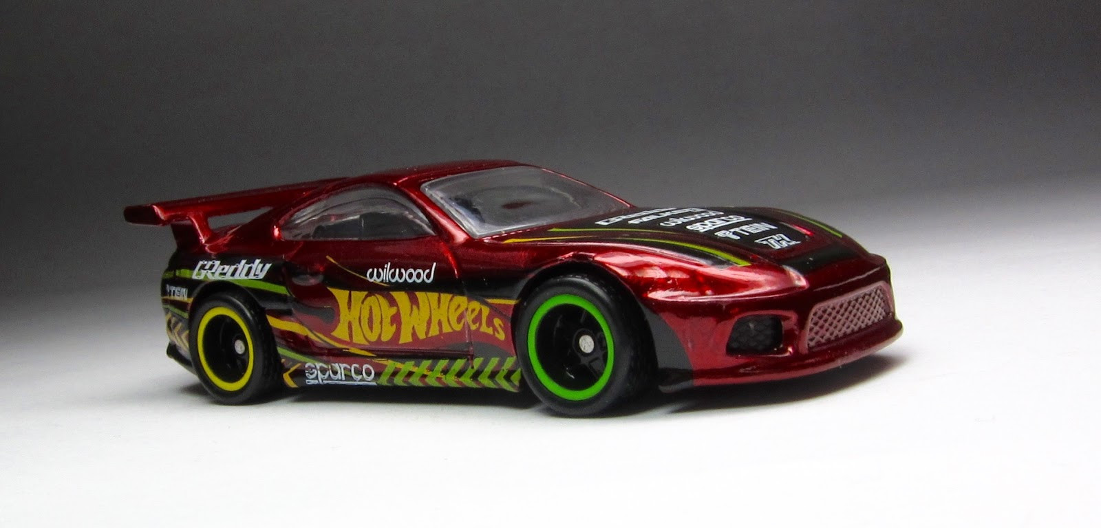 Detailed shot of 2015 Hot Wheels Toyota Supra
