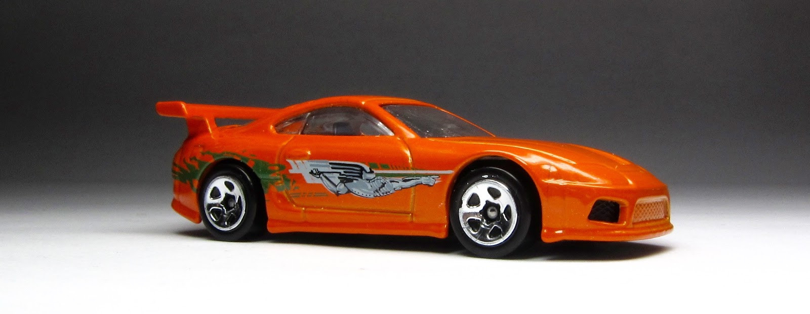 Top View of the 2015 Hot Wheels Toyota Supra