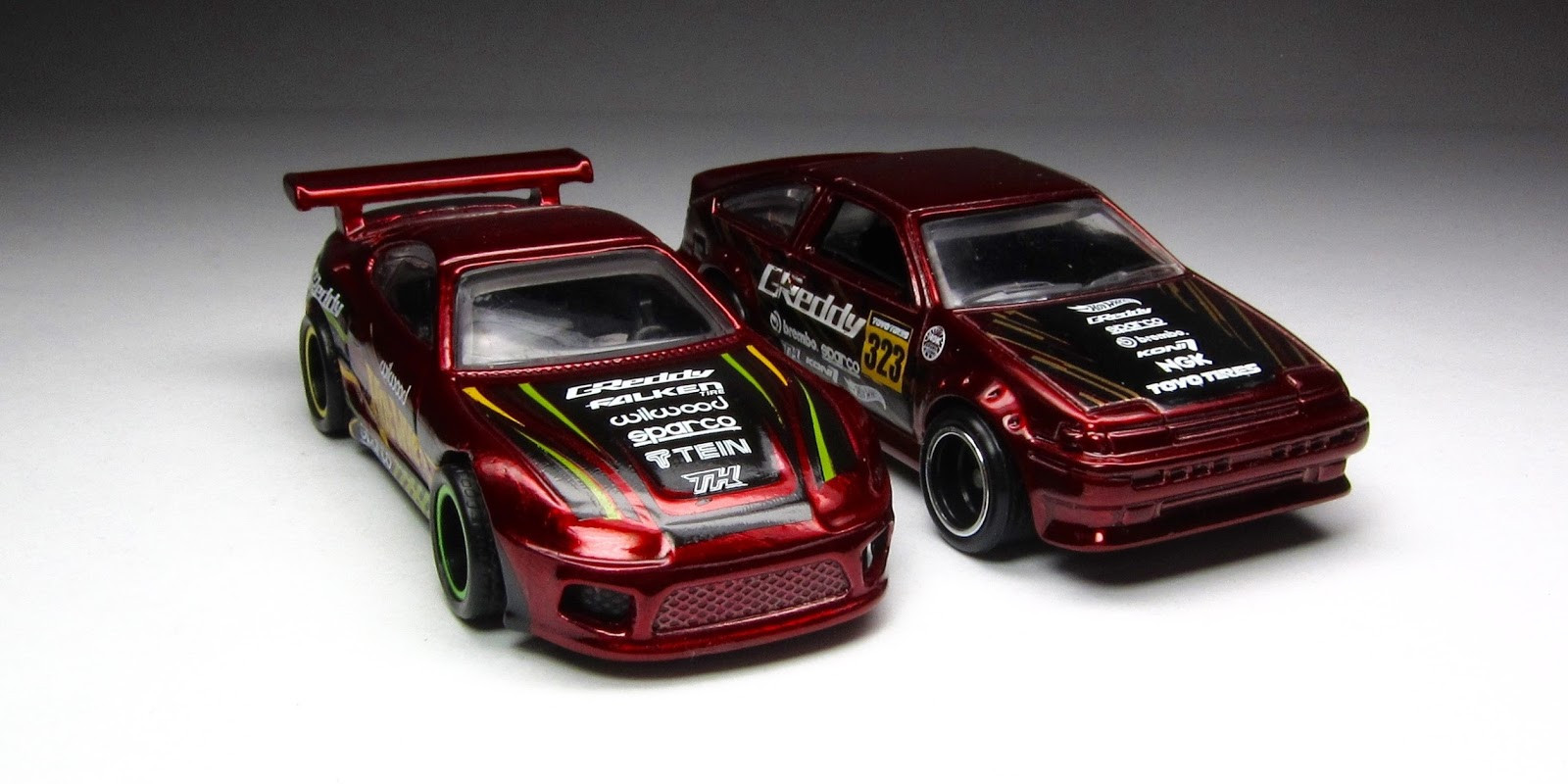 Angle Shot of the 2015 Hot Wheels Toyota Supra