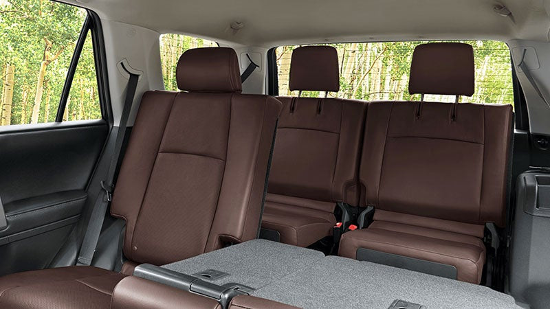 Toyota 4Runner Third-Row Seating Offers Versatile Passenger and Cargo Options