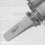 Toyota Tacoma Tune-up and routine maintenance Make sure to use the proper dipstick markings according to fluid temperature (four-cylinder models)