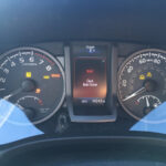 Brake Override Malfunction Warning Light in Toyota Tacoma dashboard