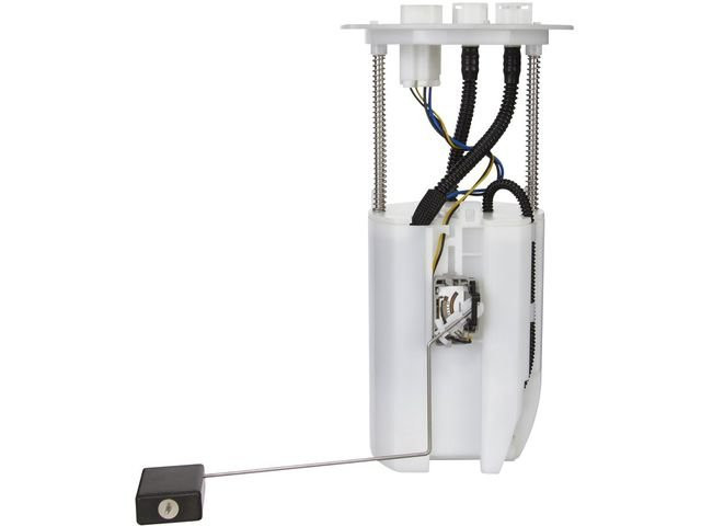 Fuel pump housing with fuel tank level sending unit