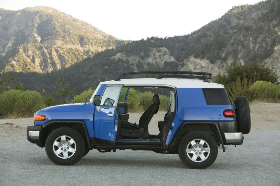 FJ Cruiser rear perfect for personal imports or specialist brokers