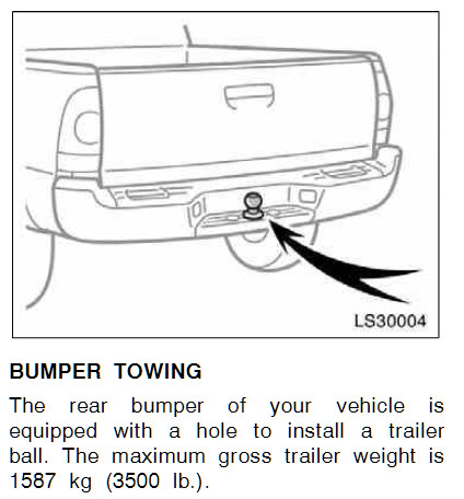2008 Tacoma Bumper Towing