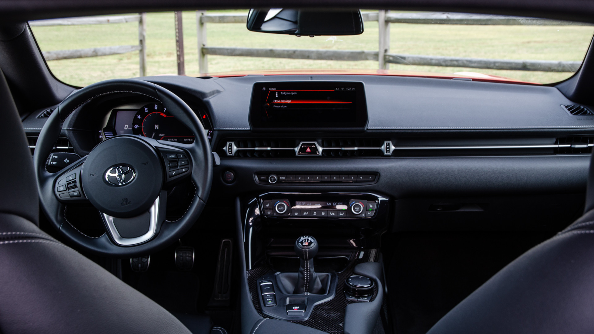 Toyota Supra interior