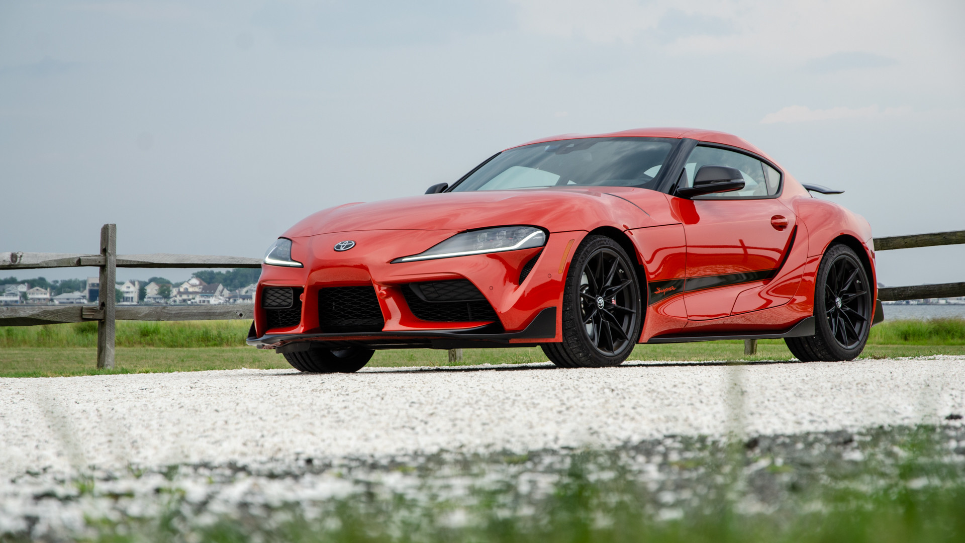 Toyota GR Supra Back View
