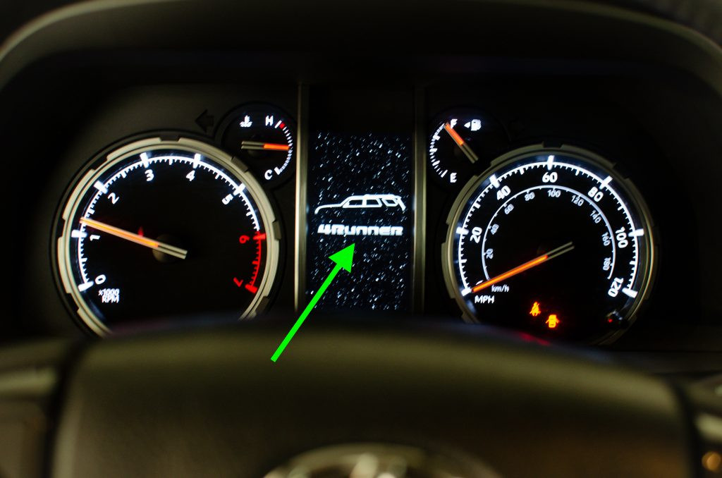 5th Gen 4Runner - Reset Oil Maintenance Light - Keyless Start