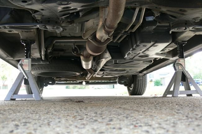 Using Jack Stands on Toyota Tacoma
