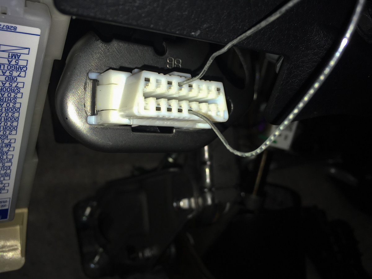 Toyota Tacoma OBD-II Port