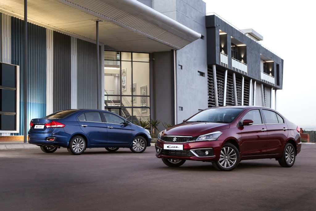 The Suzuki Ciaz is sold in other African markets as the Toyota Belta