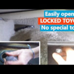 Toyota Corolla interior trunk release