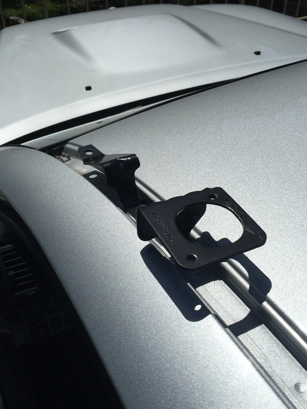 Installing front brackets on Toyota Tacoma