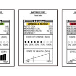 Toyota battery test graphic explaining test results and recommendations