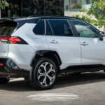 a silver used Toyota RAV4 Prime SUV