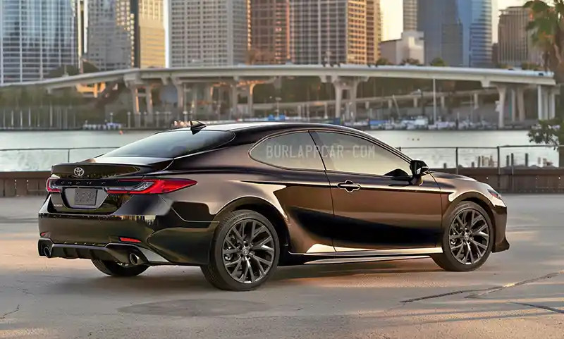Toyota Camry Coupe Illustration