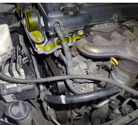 Toyota Camry Engine Bay
