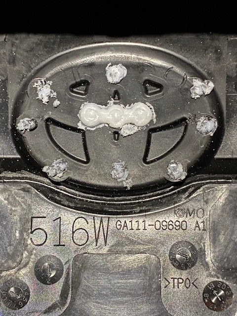 Inspecting the factory plastic welds