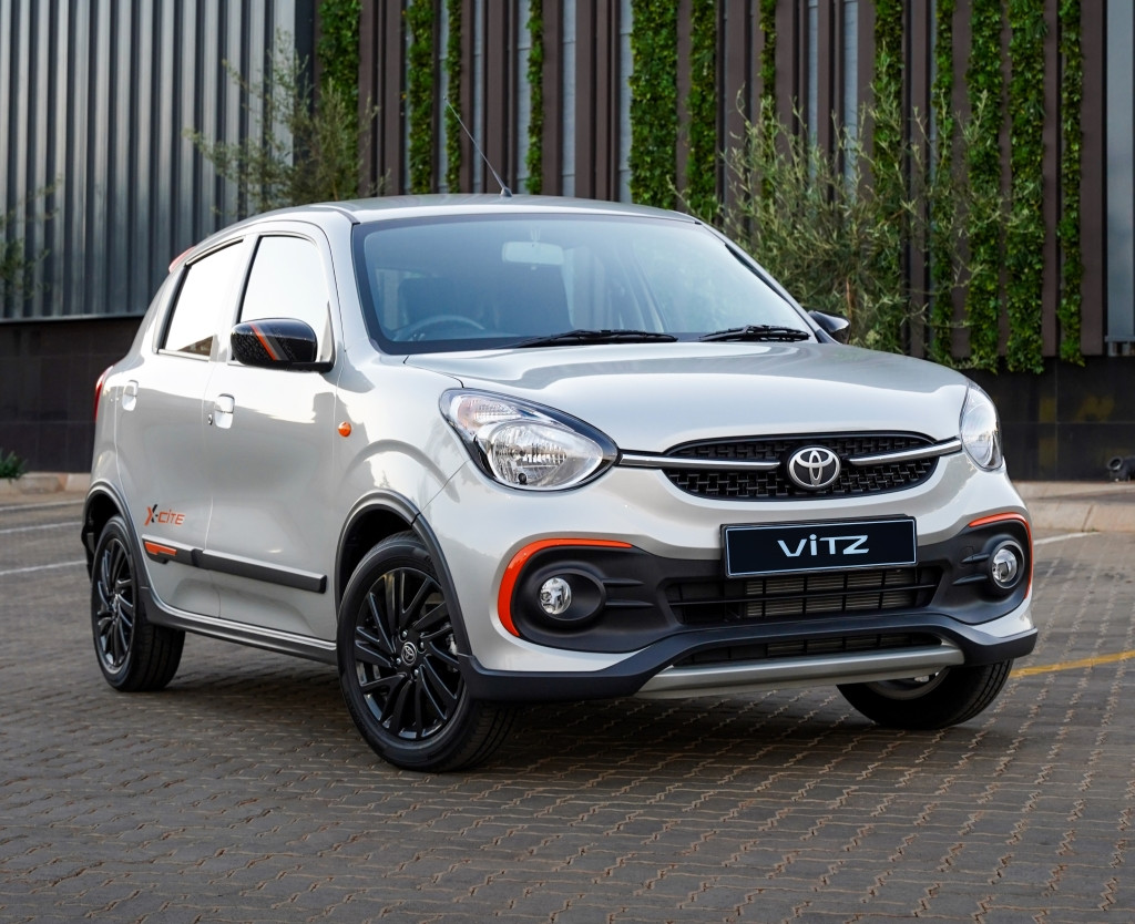 The Toyota Vitz is a rebadged Suzuki Celerio and is manufactured by Suzuki