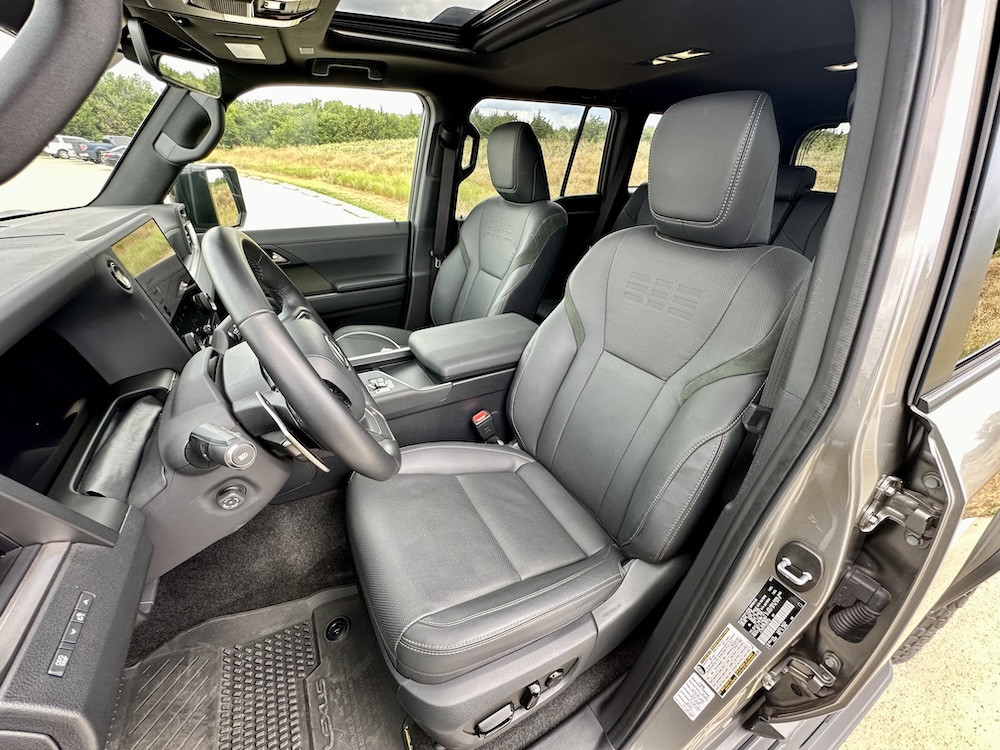 Lexus GX 550 Overtrail interior