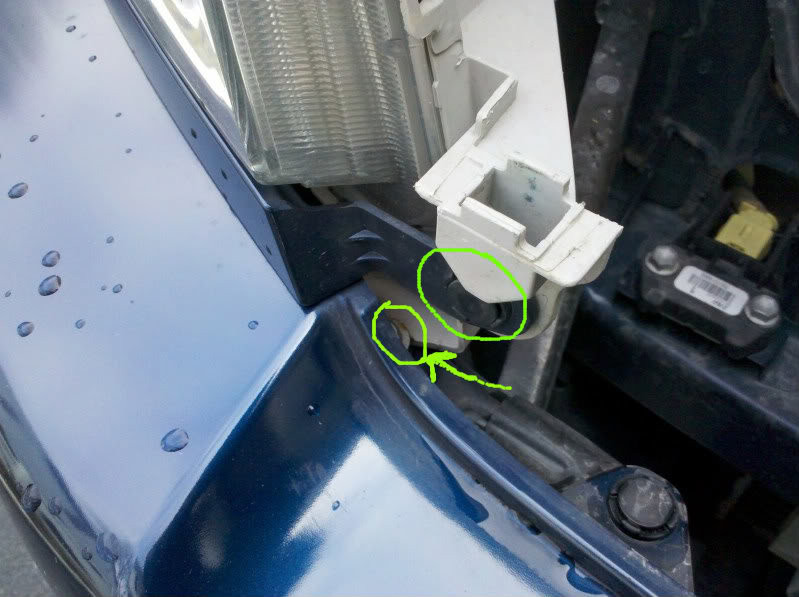 Close-up of a Toyota Tacoma headlight