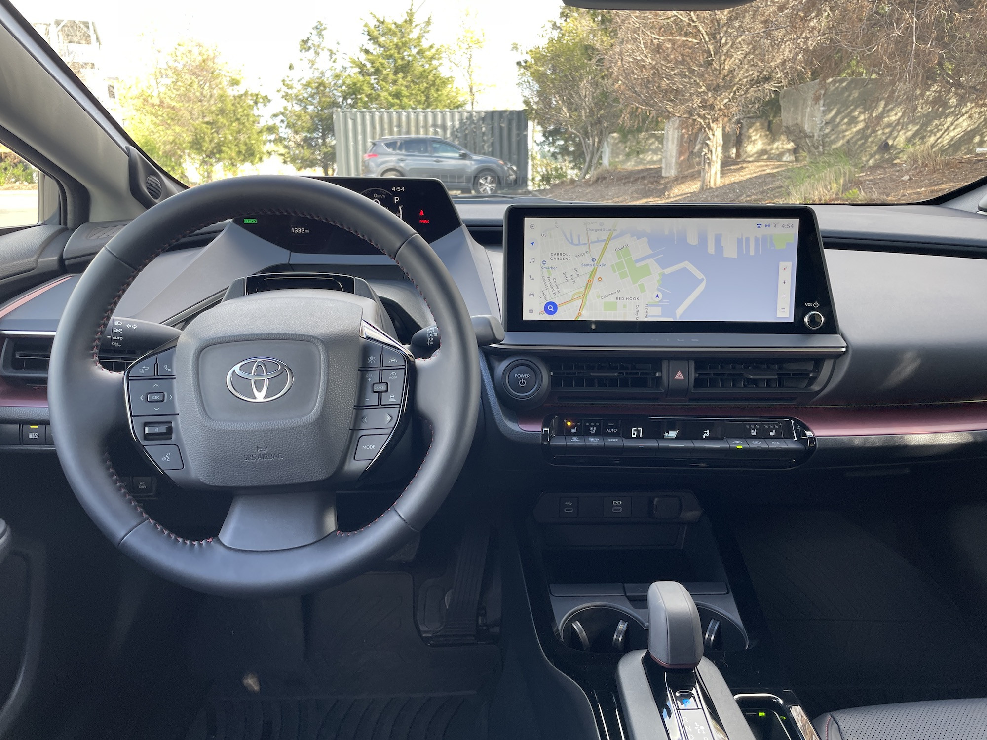 Toyota Prius Black Interior
