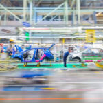 Toyota Production Line Kaizen in action at Toyota Motor Manufacturing UK