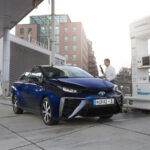 Toyota Mirai hydrogen refuelling