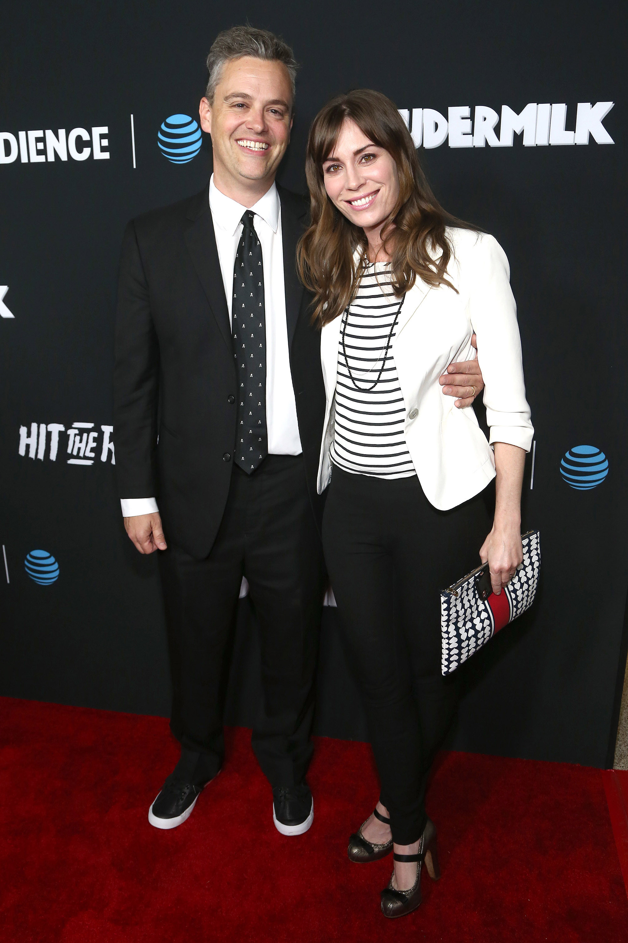 Laurel Coppock, pictured with husband Bobby Mort, had also been one of The Groundlings before becoming Jan. Tommaso Boddi