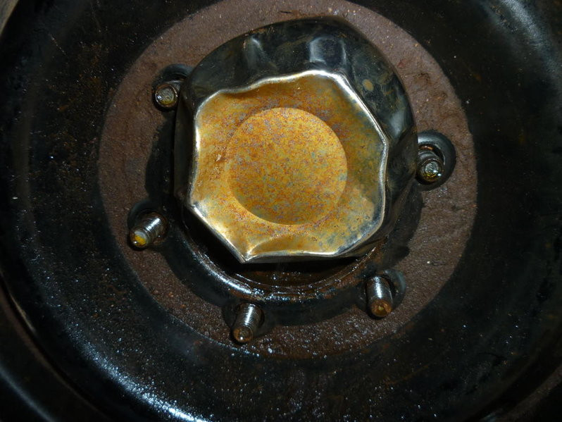 Damaged Wheel Hub