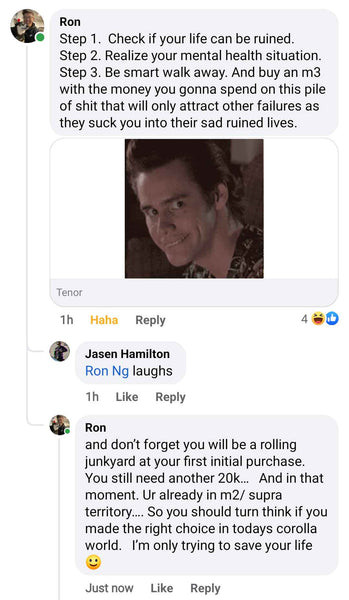 ronny the chairman advice