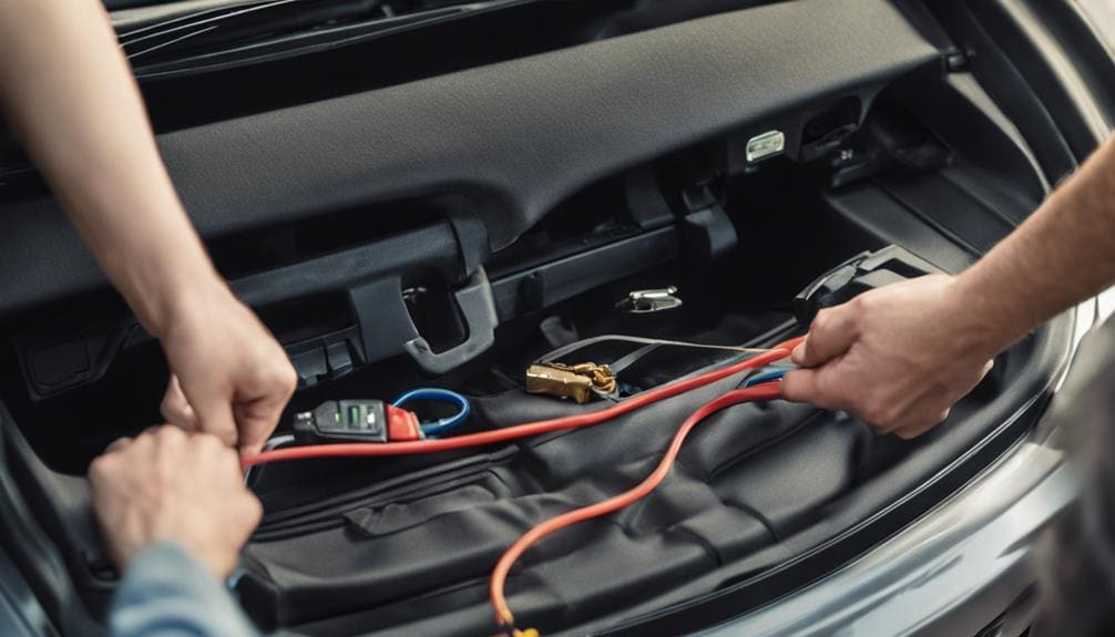 Toyota Corolla emergency trunk release