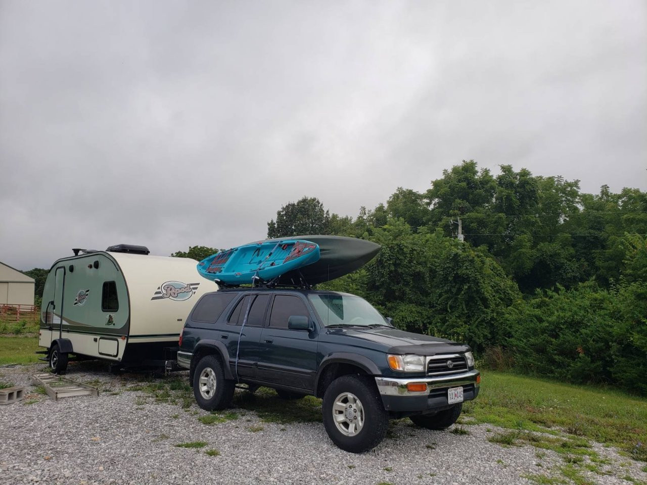 Toyota 4Runner Towing Boat
