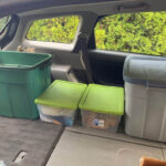 Test setup to get ready to live in my Toyota Matrix